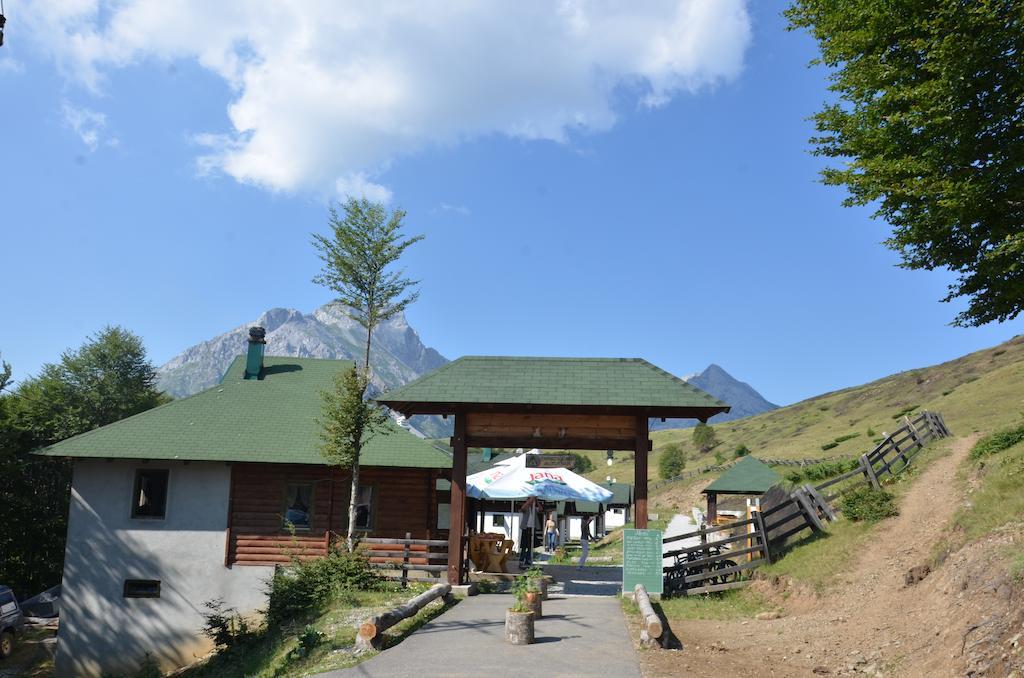 הוילה Krajista Chalets Etno Selo Stavna מראה חיצוני תמונה